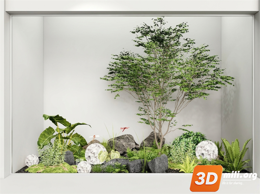 Mini Garden Skp Files 